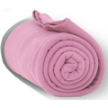 Fleece Throw Blanket 50"x60" - Pink **** FREE RUSH ****